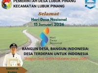 Pemerintah Desa Lubuk Pinang Menggunakan Selamat Hari Desa Nasional 15 Januari Tahun 2026