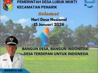 Pemerintah Desa Lubuk Mukti Mengucapkan Selamat Hari Desa Nasional 15 Januari Tahun 2026