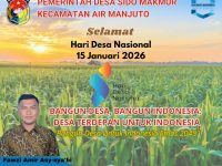 Pemerintah Desa Sido Makmur Mengucapkan Selamat Hari Desa Nasional 15 Januari Tahun 2026