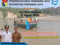 Pemerintah Desa Teramang Jaya Mengucapkan Selamat Hari Desa Nasional 15 Januari Tahun 2026