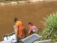 Dugaan Pencucian Peralatan Produksi di Air Irigasi Keruh Viral, Publik Desak Polisi Bertindak