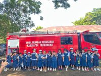 Outing Class TK HKBP Penarik Kunjungi BPBD dan Damkar Mukomuko