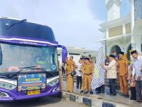 Bawa Misi Prestasi, 43 Kafilah MTQ Mukomuko Bertolak ke Seluma