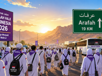 Jemaah Haji Indonesia bergerak menuju Arafah 2026