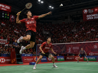 Skuad Garuda Indonesia Open 2026 siap bertanding di Istora Senayan