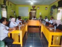 Tim Monev Kecamatan Monev di Desa Manjuto Jaya, Fokus Cek SPJ dan Ketahanan Pangan