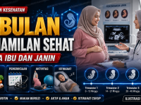 Kehamilan sehat dengan pemeriksaan rutin, nutrisi seimbang dan pola hidup sehat untuk ibu hamil